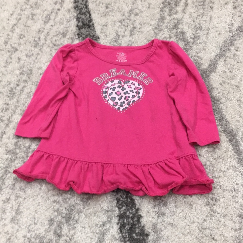 ⚡️$4 FLASH SALE⚡️ Pink Top Baby Girl 18-24
